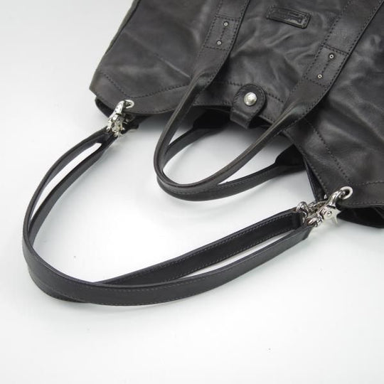 極上★ダニエル&ボブ【定価10.5万円★クロドーロ/ロディ/2WAY CULODORO RODI 】メンズ レザー トート バッグ/黒/Daniel&Bob★N5296