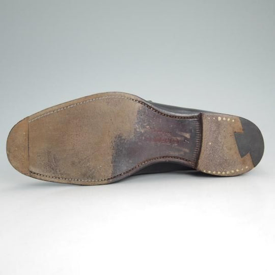 ★(英国製)G.RODSON/テクニック社製 SIZE 7【貴重★旧ジーロッドソン/ジェラールセネ/BOSTON】モンクストラップ/黒/カーフ★d157