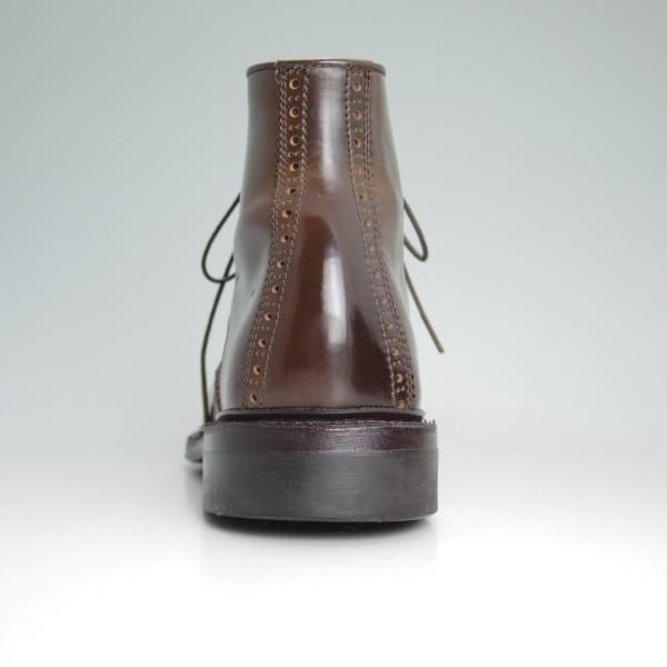 美品★メイカーズ SIZE 7【定価￥118,260-★ダークコニャック色/コードバン/ブーツ】ホーウィン社/シェルコードバン/茶/Makers★d160