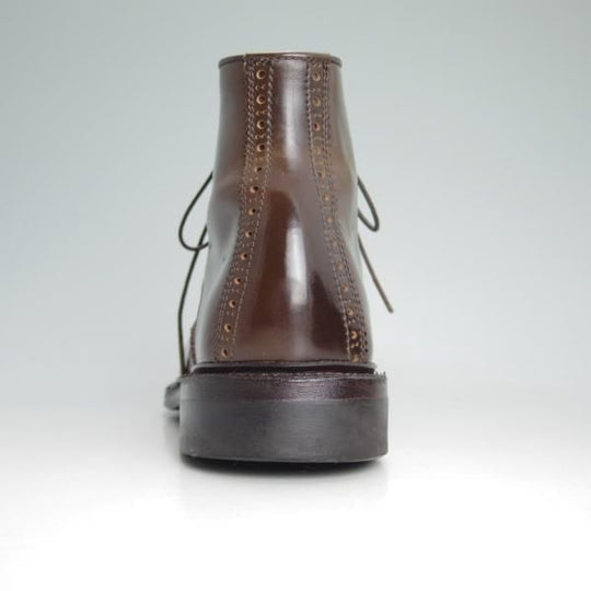 美品★メイカーズ SIZE 7【定価￥118,260-★ダークコニャック色/コードバン/ブーツ】ホーウィン社/シェルコードバン/茶/Makers★d160