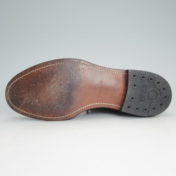 美品★メイカーズ SIZE 7【定価￥118,260-★ダークコニャック色/コードバン/ブーツ】ホーウィン社/シェルコードバン/茶/Makers★d160