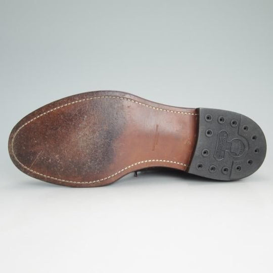 美品★メイカーズ SIZE 7【定価￥118,260-★ダークコニャック色/コードバン/ブーツ】ホーウィン社/シェルコードバン/茶/Makers★d160