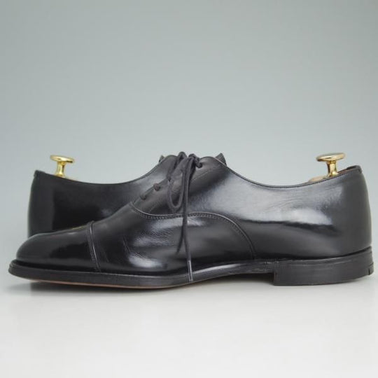 美品★トリッカーズ UK6.5程度/7D【極貴重★70'sビンテージ製品】9550/ストレートチップ/メンズ/短靴/カーフ/黒/Tricker's★d161