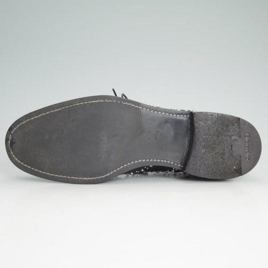 ★チャーチ(レディース) SIZE 37【定価￥103,680★バーウッド/BURWOOD MET/スタッズ】ポリッシュドバインダーカーフ/フルブローグ/黒/Church's★d162