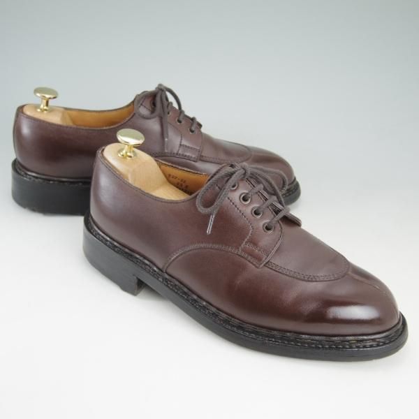 美品★J.M.ウェストン 5.5E【貴重★ロジェの進化版モデル/597/旧ロゴ】リッジウェイソール/22ラスト/Uチップ/Weston/ウエストン★d165