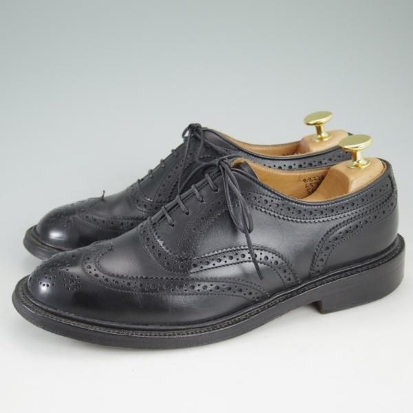 Tricker's カントリーウイングチップ　トリッカーズ UK6.5 ブラック Tricker's トリッカーズ バートン ウィングチップ カントリー