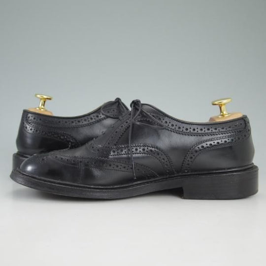 極上★トリッカーズ(レディース) SIZE 5.5【★カントリー短靴/L5943】ウイングチップ/フルブローグ/カーフ/黒/Tricker's★d166
