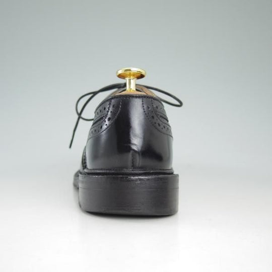 極上★トリッカーズ(レディース) SIZE 5.5【★カントリー短靴/L5943】ウイングチップ/フルブローグ/カーフ/黒/Tricker's★d166