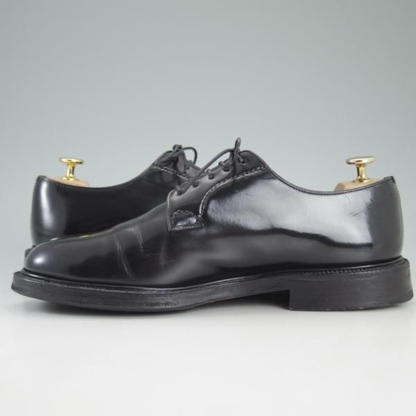 美品★チャーチ 70F/UK7【定価￥99,360-★シャノン/SHANNON】103ラスト/ポリッシュドバインダーカーフ/黒/プレーントゥ/Church's★d169