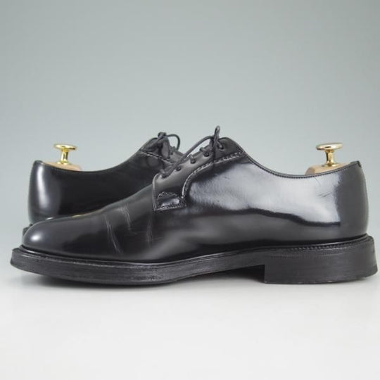 美品★チャーチ 70F/UK7【定価￥99,360-★シャノン/SHANNON】103ラスト/ポリッシュドバインダーカーフ/黒/プレーントゥ/Church's★d169