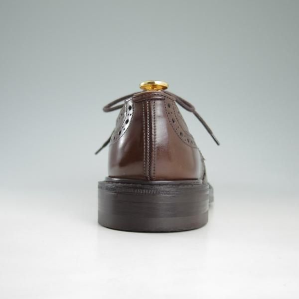 美品★トリッカーズ SIZE 7.5【ダイナイトソール★コーヒーバーニッシュ/BOURTON】M5633/バートン/カーフ/カントリー/Tricker's★d170