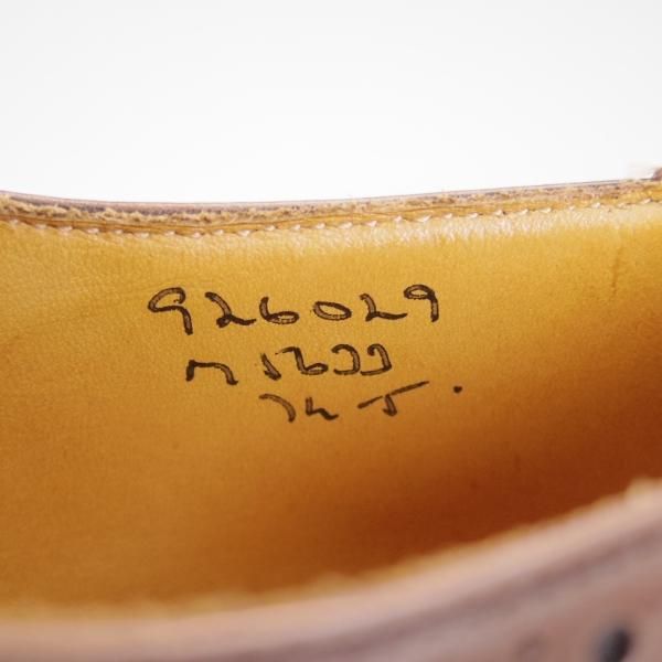 美品★トリッカーズ SIZE 7.5【ダイナイトソール★コーヒーバーニッシュ/BOURTON】M5633/バートン/カーフ/カントリー/Tricker's★d170