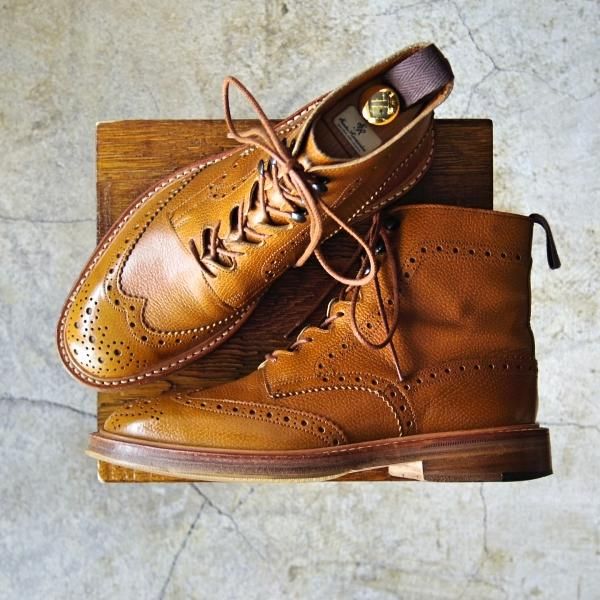 美品☆トリッカーズ SIZE 7.5【貴重☆ギリーブーツ/M6890
