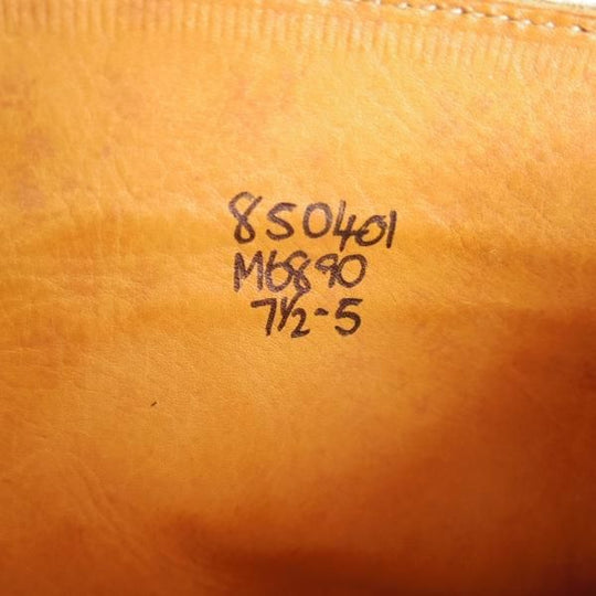 美品★トリッカーズ SIZE 7.5【貴重★ギリーブーツ/M6890】カントリーブーツ/薄茶/フルブローグ/グレインレザー/メンズ/Tricker's★d171