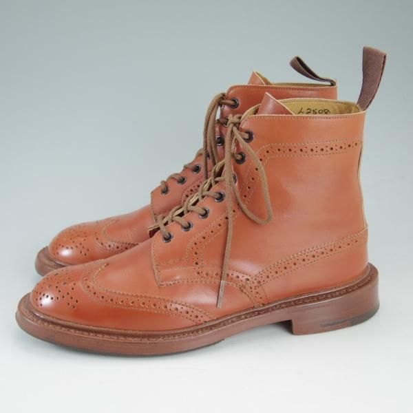 美品★トリッカーズ(レディース) SIZE 5.5【★カントリーブーツ/L2508】モールトン/アニリンカーフ/モカシンブラウン/Tricker's★d172