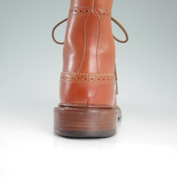 美品★トリッカーズ(レディース) SIZE 5.5【★カントリーブーツ/L2508】モールトン/アニリンカーフ/モカシンブラウン/Tricker's★d172
