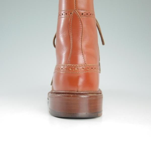 美品★トリッカーズ(レディース) SIZE 5.5【★カントリーブーツ/L2508】モールトン/アニリンカーフ/モカシンブラウン/Tricker's★d172