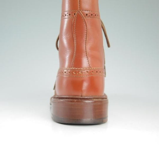 美品★トリッカーズ(レディース) SIZE 5.5【★カントリーブーツ/L2508】モールトン/アニリンカーフ/モカシンブラウン/Tricker's★d172
