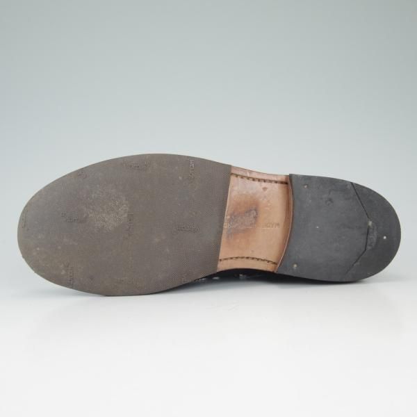 美品★トリッカーズ(レディース) SIZE 4【★バートン/BOURTON/ネイビー】L5633/カントリー短靴/アニリンカーフ/Tricker's★d173