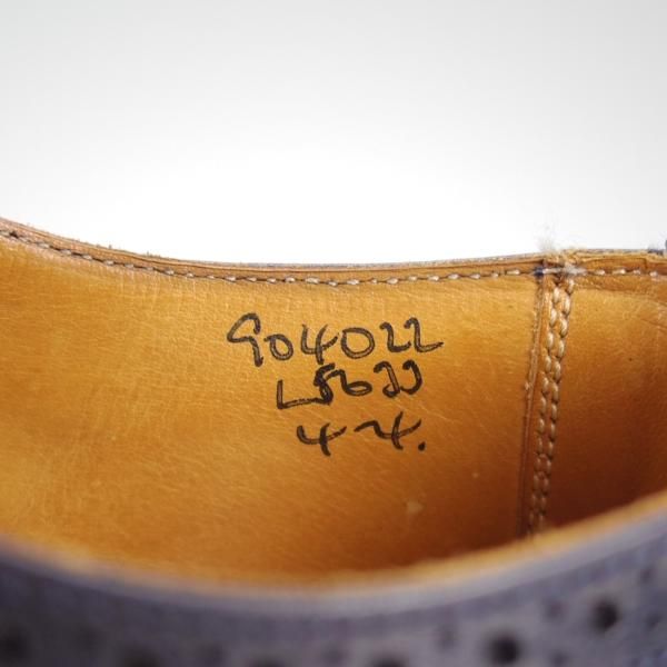 美品★トリッカーズ(レディース) SIZE 4【★バートン/BOURTON/ネイビー】L5633/カントリー短靴/アニリンカーフ/Tricker's★d173