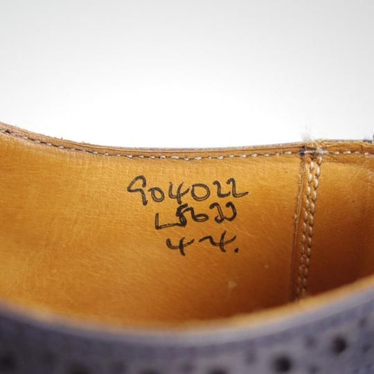 美品★トリッカーズ(レディース) SIZE 4【★バートン/BOURTON/ネイビー】L5633/カントリー短靴/アニリンカーフ/Tricker's★d173