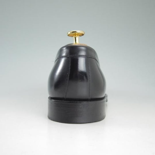 美品★(英)チーニー 7F【定価￥73,440-★HUDSON/ハドソン/コインローファー】5203ラスト/カーフ/黒/メンズ/CHEANEY★d174