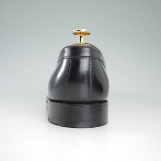 美品★(英)チーニー 7F【定価￥73,440-★HUDSON/ハドソン/コインローファー】5203ラスト/カーフ/黒/メンズ/CHEANEY★d174