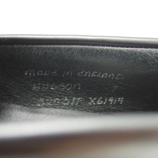 美品★(英)チーニー 7F【定価￥73,440-★HUDSON/ハドソン/コインローファー】5203ラスト/カーフ/黒/メンズ/CHEANEY★d174