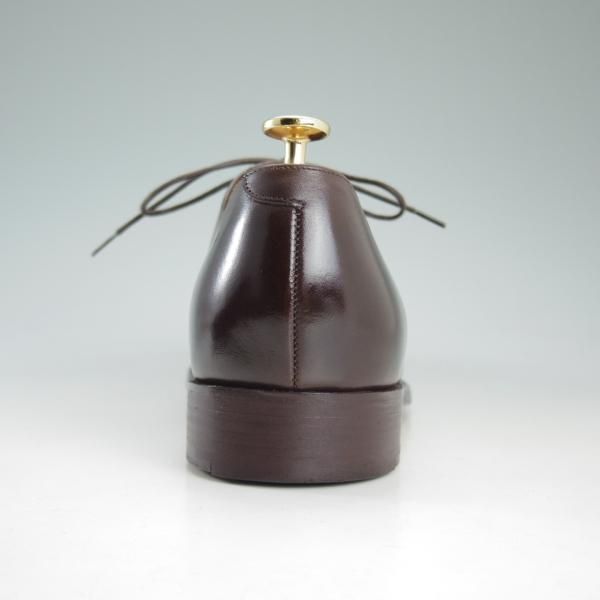 美品★(英)BARKER/バーカー 8.5G【★グッドイヤーウェルテッド製法/ストレートチップ】EXPRESSO COFFEE/メンズ/茶/カーフ★d176