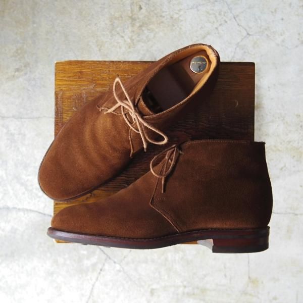 美品★クロケット&ジョーンズ 7E【(福岡)FRAME取扱★チャートシー/CHERTSEY 3/ダイナイトソール】224ラスト/Crockett&Jones★d196