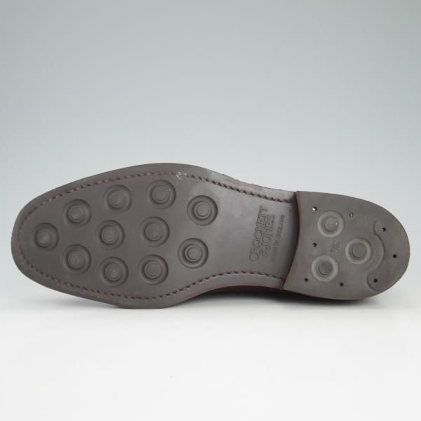 美品★クロケット&ジョーンズ 7E【(福岡)FRAME取扱★チャートシー/CHERTSEY 3/ダイナイトソール】224ラスト/Crockett&Jones★d196