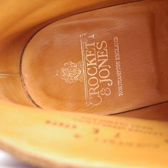 美品★クロケット&ジョーンズ 7E【(福岡)FRAME取扱★チャートシー/CHERTSEY 3/ダイナイトソール】224ラスト/Crockett&Jones★d196