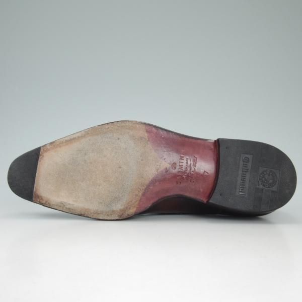 プランと料金 極上☆(スペイン製)カルミナ SIZE 7【ミュージアムカーフ/マロン 靴