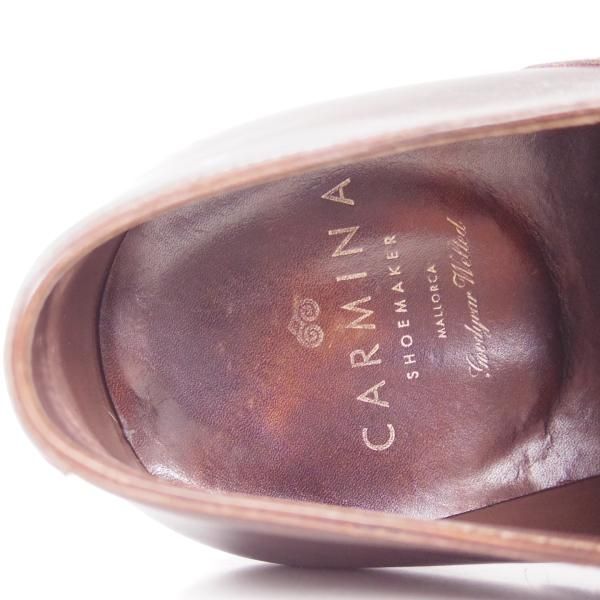 極上☆(スペイン製)カルミナ SIZE 7【ミュージアムカーフ/マロン