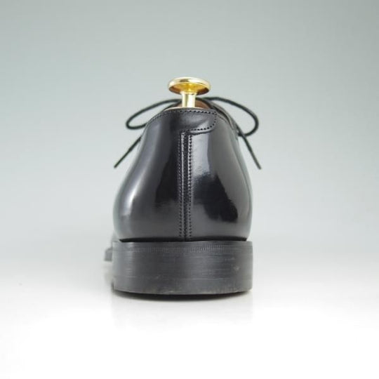 極美品★(英)チーニー 7.5F【★ポールスミス別注/Paul Smith】205ラスト/黒/ストレートチップ/カーフ/メンズ/CHEANEY★d215
