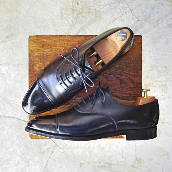 美品★ジョンロブ 8E【定価￥183,600-★7000ラスト仕様/シティ2/CITY】ストレートチップ/黒/カーフ/メンズ/JOHN LOBB★d223