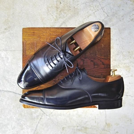 美品★ジョンロブ 8E【定価￥183,600-★7000ラスト仕様/シティ2/CITY】ストレートチップ/黒/カーフ/メンズ/JOHN LOBB★d223