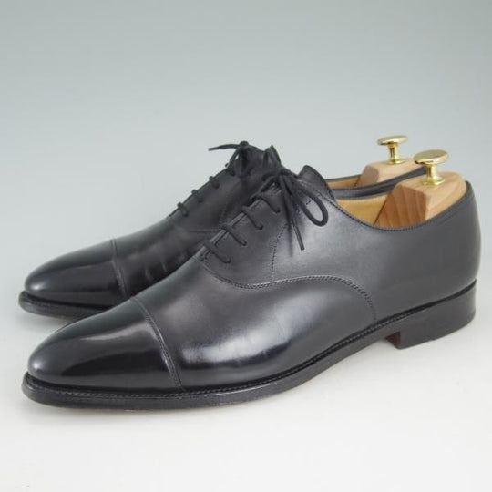 美品★ジョンロブ 8E【定価￥183,600-★7000ラスト仕様/シティ2/CITY】ストレートチップ/黒/カーフ/メンズ/JOHN LOBB★d223