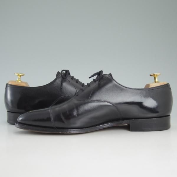美品★ジョンロブ 8E【定価￥183,600-★7000ラスト仕様/シティ2/CITY】ストレートチップ/黒/カーフ/メンズ/JOHN LOBB★d223