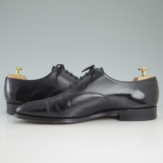 美品★ジョンロブ 8E【定価￥183,600-★7000ラスト仕様/シティ2/CITY】ストレートチップ/黒/カーフ/メンズ/JOHN LOBB★d223