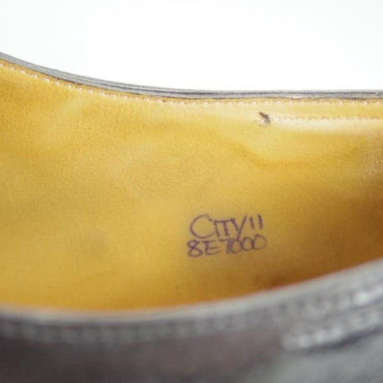 美品★ジョンロブ 8E【定価￥183,600-★7000ラスト仕様/シティ2/CITY】ストレートチップ/黒/カーフ/メンズ/JOHN LOBB★d223