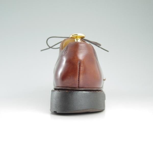 ★パラブーツ SIZE 7【★CHAMBORD/シャンボード】マロン/リスレザー/TEXソール/茶/Uチップ/カーフ/メンズ/Paraboot★d224