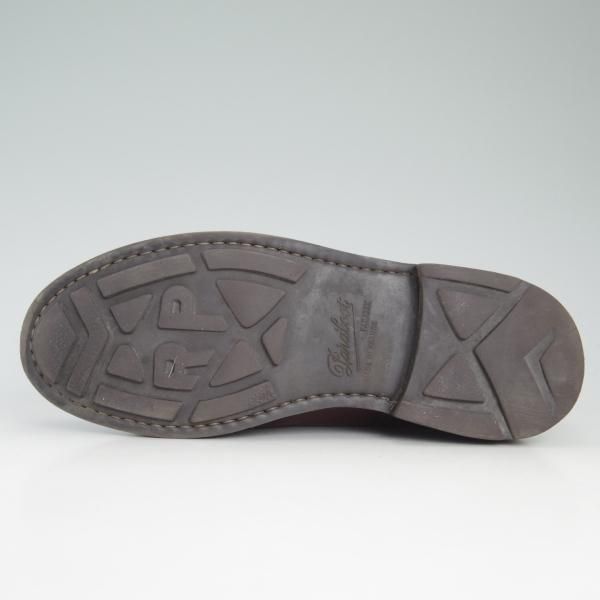 ★パラブーツ SIZE 7【★CHAMBORD/シャンボード】マロン/リスレザー/TEXソール/茶/Uチップ/カーフ/メンズ/Paraboot★d224