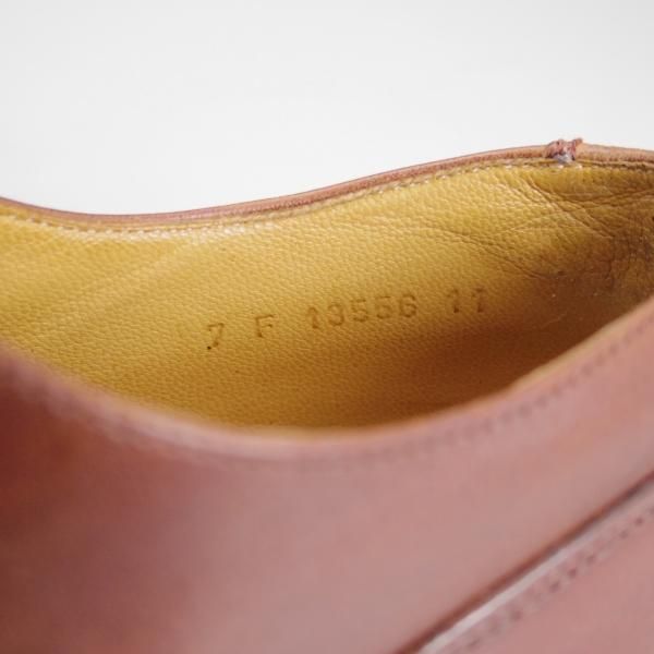 ★パラブーツ SIZE 7【★CHAMBORD/シャンボード】マロン/リスレザー/TEXソール/茶/Uチップ/カーフ/メンズ/Paraboot★d224