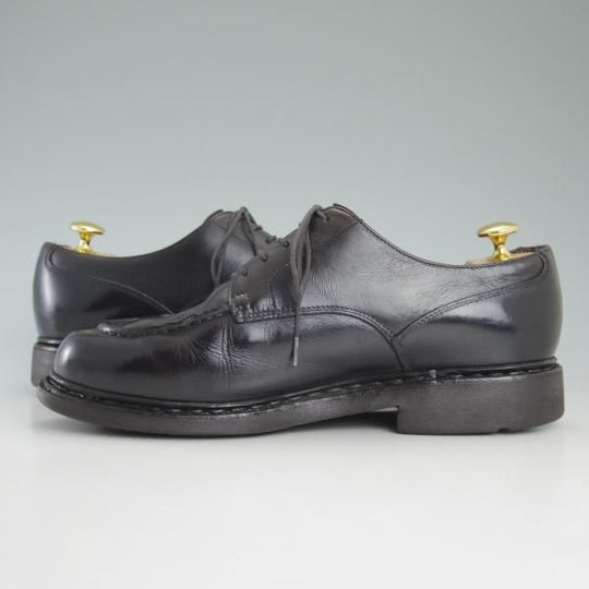 ★パラブーツ SIZE 7.5【★CHAMBORD/シャンボード】リスレザー/TEXソール/黒/Uチップ/カーフ/メンズ/Paraboot★d225