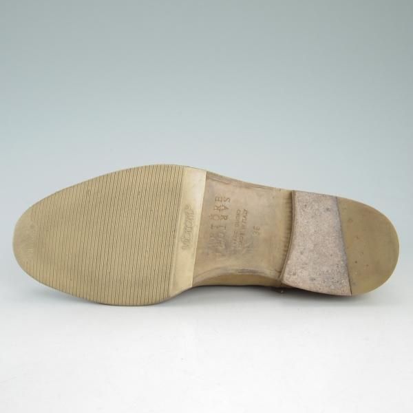 極上★サルトル(レディース) SIZE 36【★定価￥85,320-/ストレートチップ】ヌバック/薄茶/ローカット/ストレートチップ/SARTORE★d226