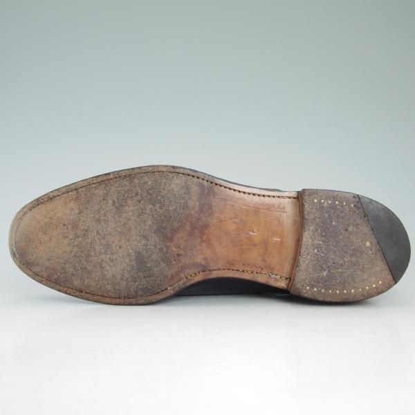 極上★ロイドフットウェア 6E【貴重★(英)テクニック社製/Lloyd Footwear】サイドエラスティック/カーフ/黒/メンズ/Technic★d229