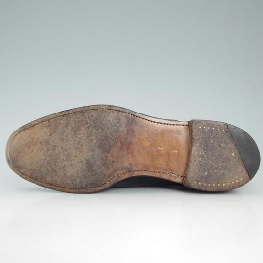 極上★ロイドフットウェア 6E【貴重★(英)テクニック社製/Lloyd Footwear】サイドエラスティック/カーフ/黒/メンズ/Technic★d229