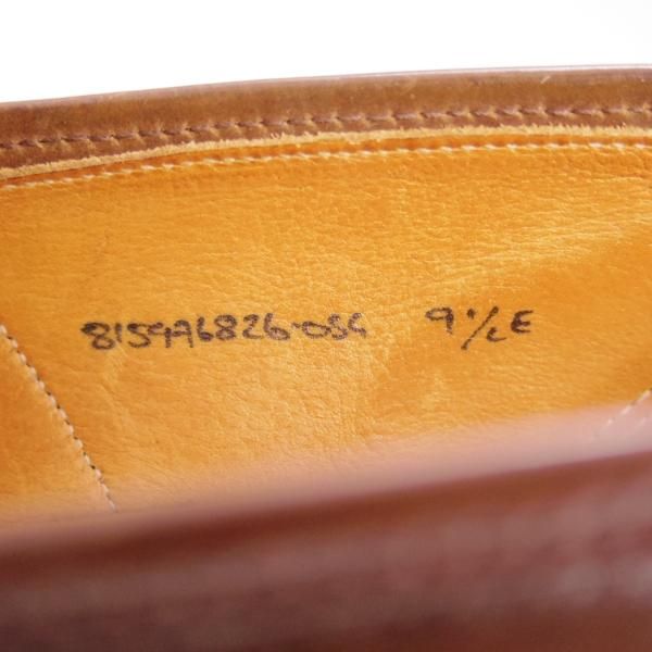 極美品★クロケット&ジョーンズ UK9/US9.5【貴重★コードバン/ダークブラウン】ラルフローレン別注/Ralph Lauren/Crockett&Jones★d231