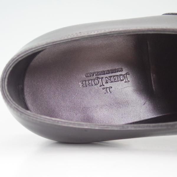 未使用★ジョンロブ 7D【定価￥248,400-★フィリップ2/7000ラスト】Philip�U/パンチドキャップトゥ/カーフ/黒/JOHN LOBB★d233